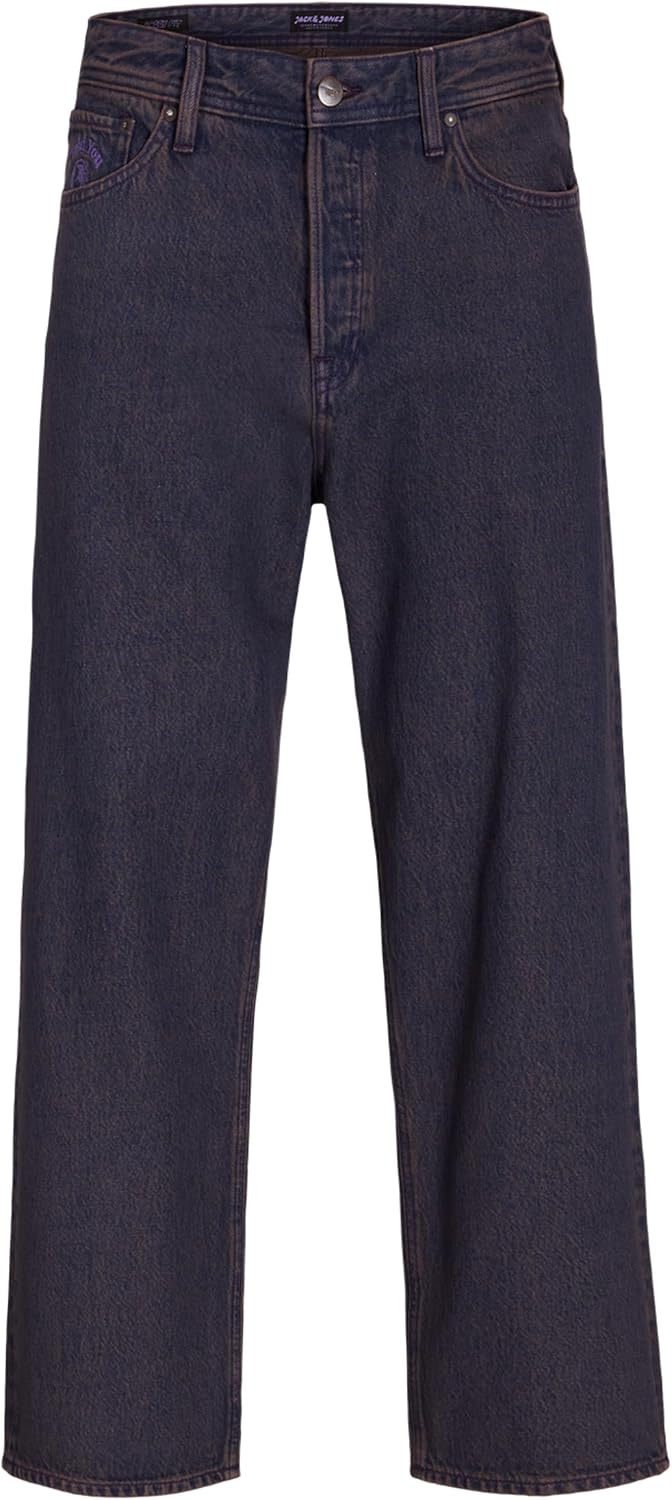 Thumbnail 6 de JACK & JONES JJIALEX JJ ORIGINAL SBD 755 LN Baggy Fit Jeans – Hohe Taille, Knopfleiste