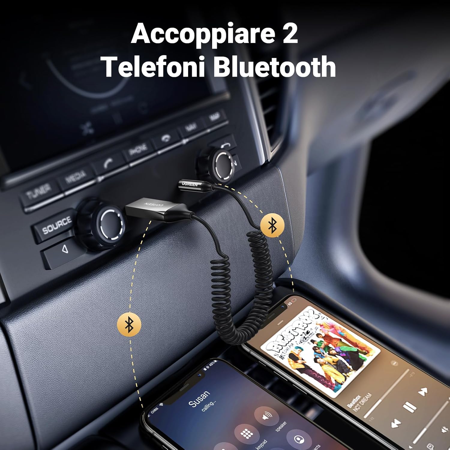 Thumbnail 4 de UGREEN Ricevitore Bluetooth 5.3