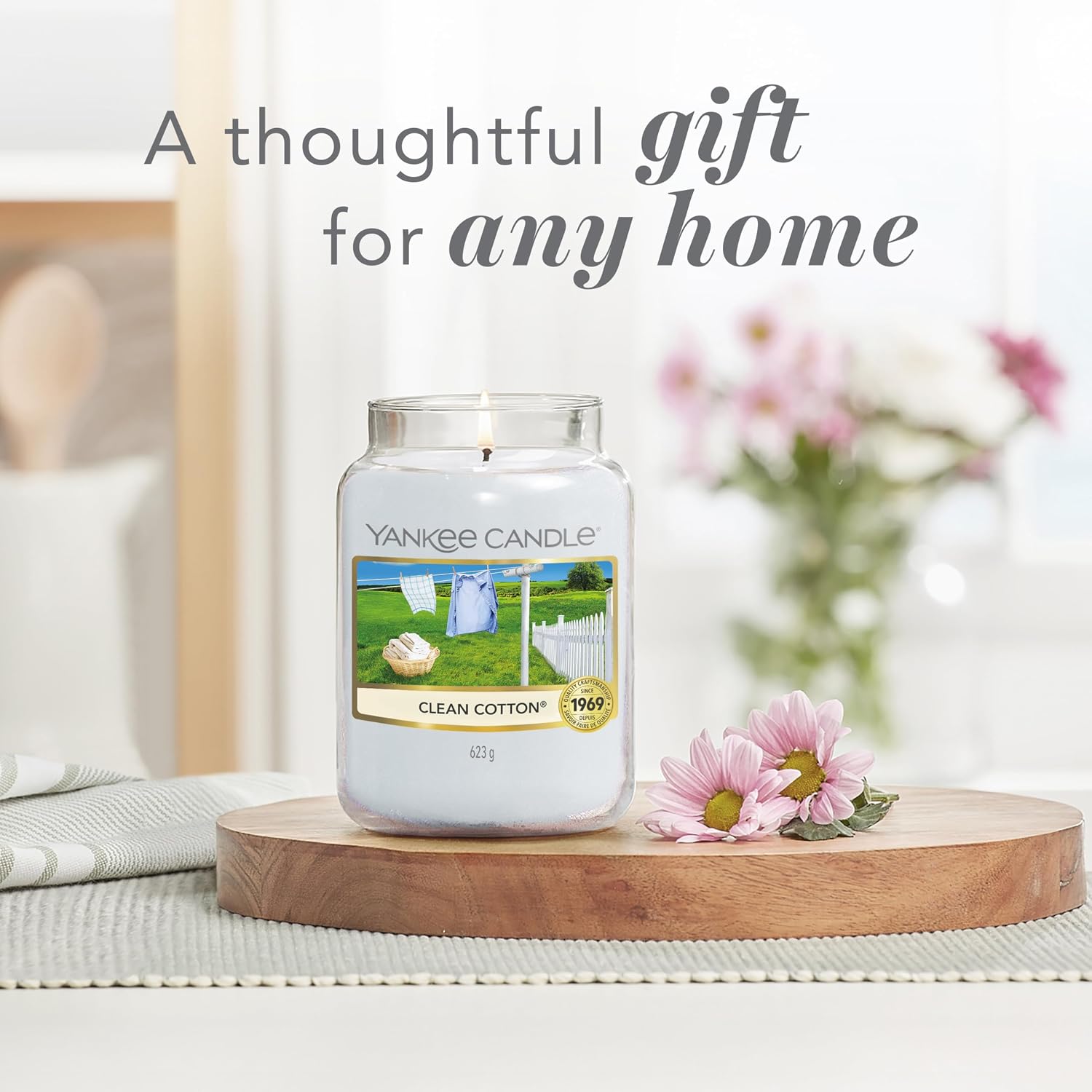 Thumbnail 6 de Yankee Candle Clean Cotton Large Jar