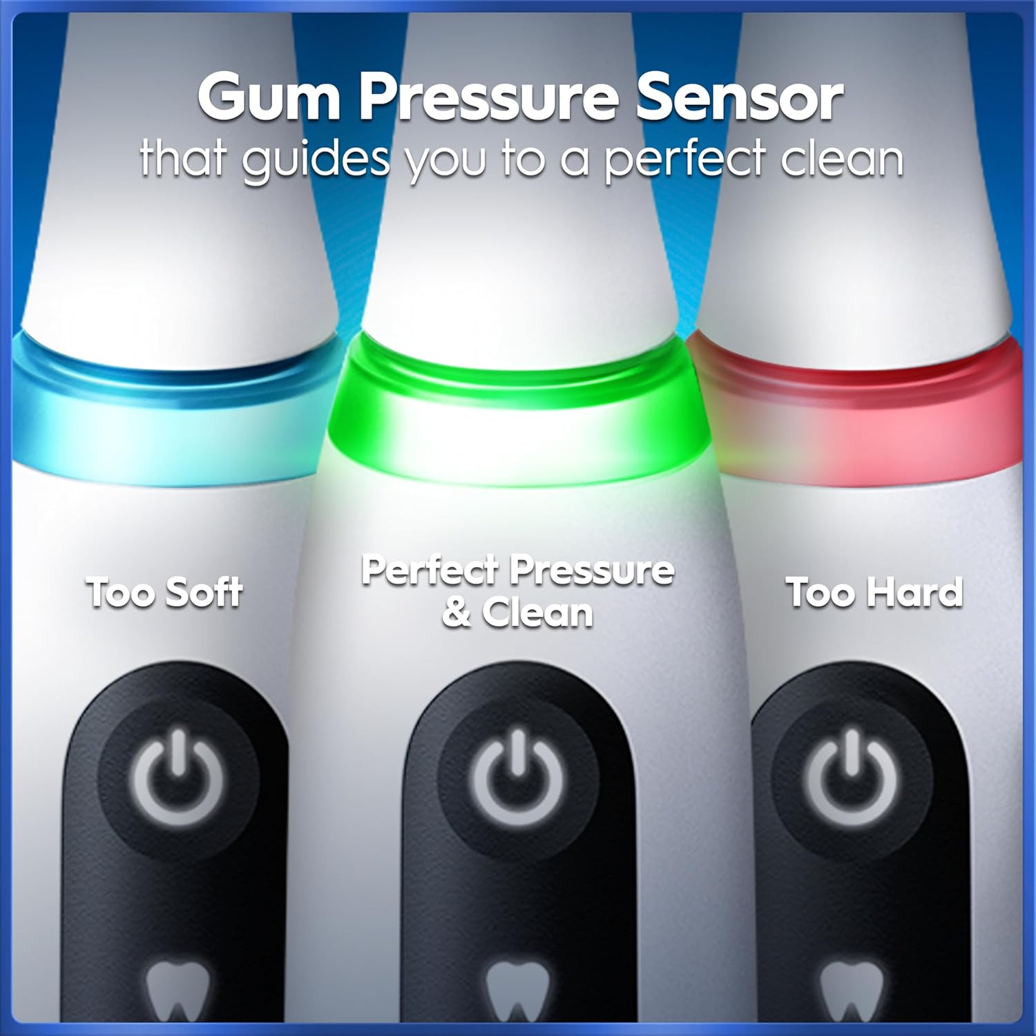 Thumbnail 6 de Oral-B iO5 electric toothbrush for adults (2 modes heads, travel case, 5 brushing modes) – White