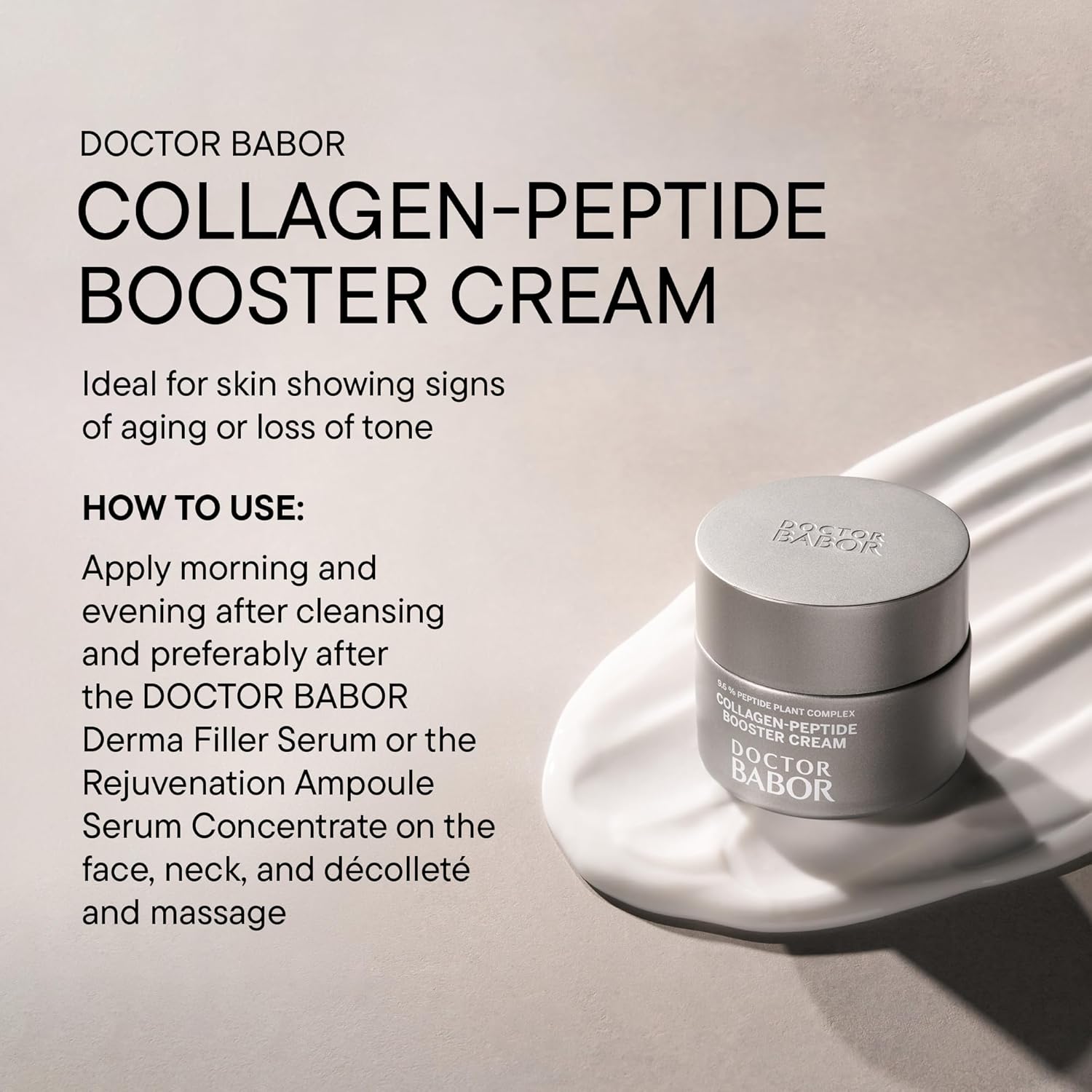 Thumbnail 4 de DOCTOR BABOR Collagen-Peptide Booster Cream: crema viso con peptidi per rassodare e idratare