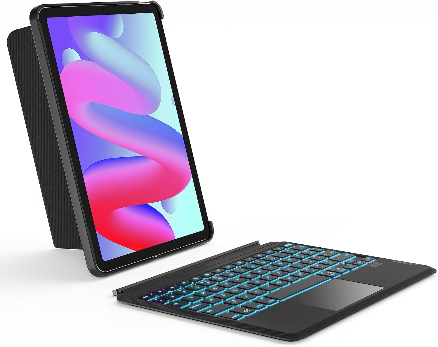 Detalle de Inateck Detachable Keyboard Case for iPad Air 11 inch (M4 2026/M3 2025/M2 2024) with Trackpad