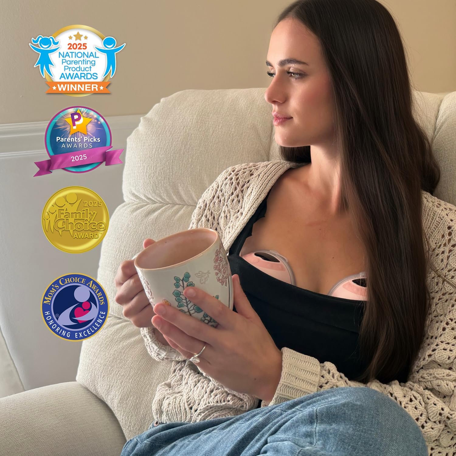 Thumbnail 6 de MomMed S33 Wearable Breast Pump review: quiet, hands‑free pumping in bra