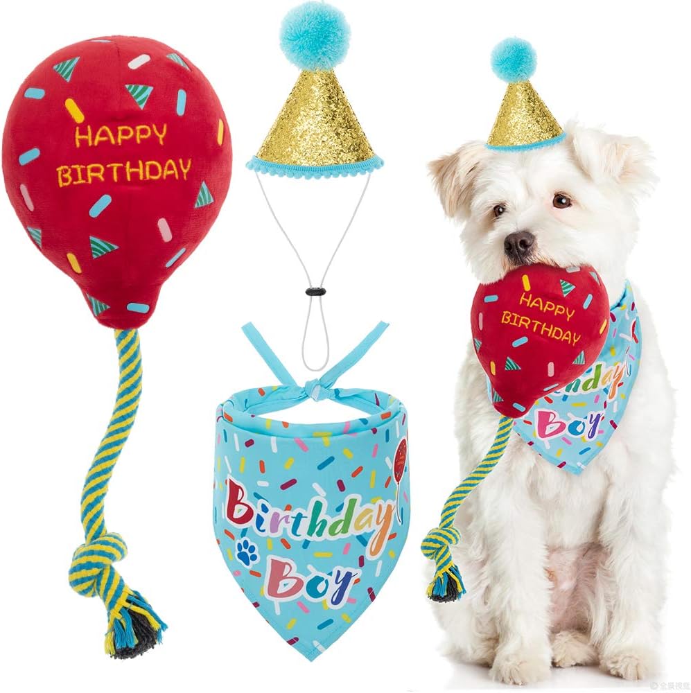 Detalle de KOOLTAIL birthday bandana set 50 cm