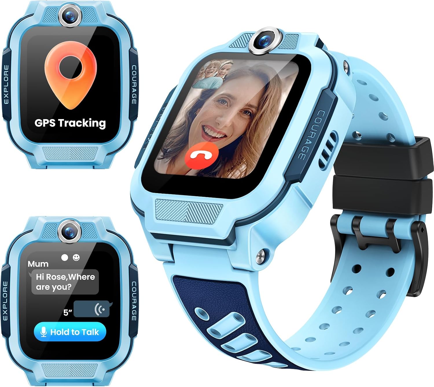 Detalle de imoo Z3 Watch for Kids: GPS, 4G Phone & Safety Features in a Durable, Waterproof Smartwatch
