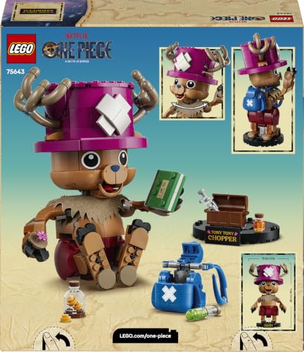 Thumbnail 10 de LEGO ONE PIECE Tony Tony Chopper 75643 – 19 cm bewegliche Figur zum Sammeln und Spielen