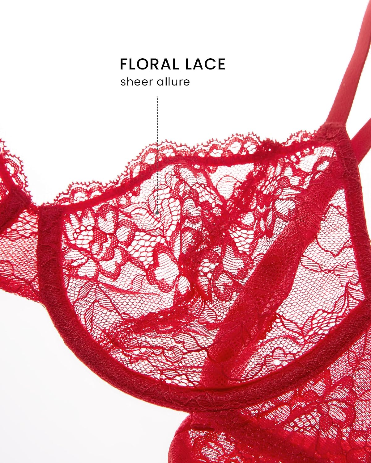 Detalle 2 de DOBREVA Lace Demi Bra