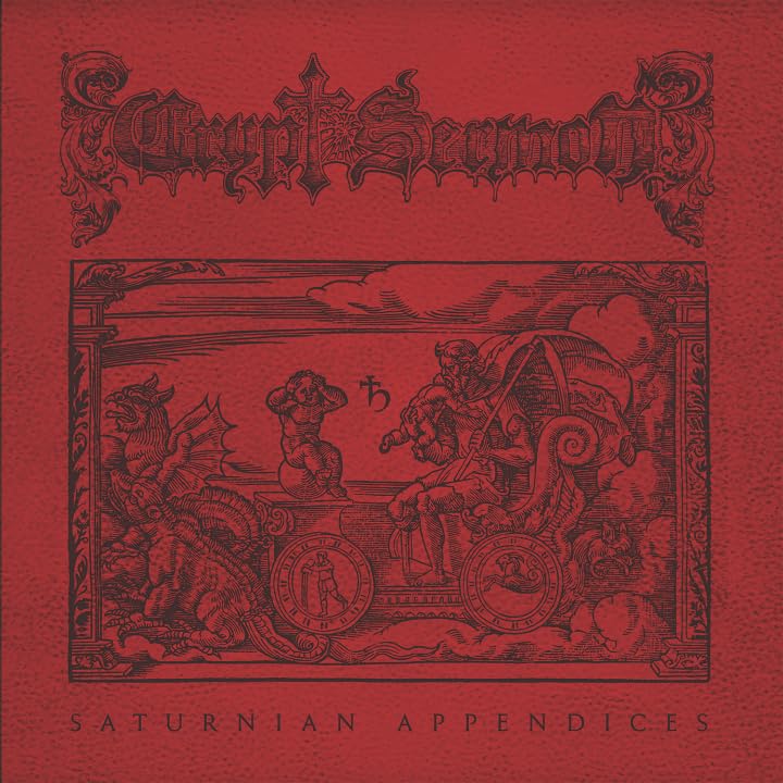 Detalle de Crypt Sermon Saturnian Appendices Vinyl EP with Three Original Tracks