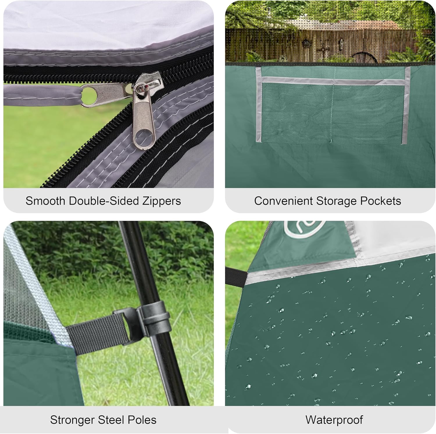 Thumbnail 4 de CAMPROS CP Camping Tent 2/4/6 Person — Waterproof, Windproof Double Layer Dome Tent