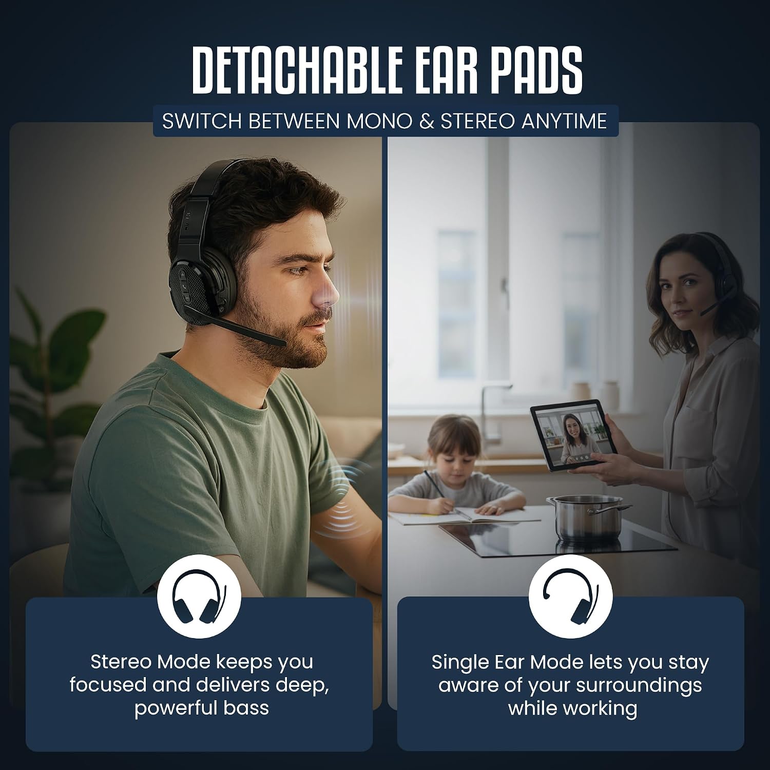 Detalle 2 de Philips Trucker Bluetooth Headset noise-canceling