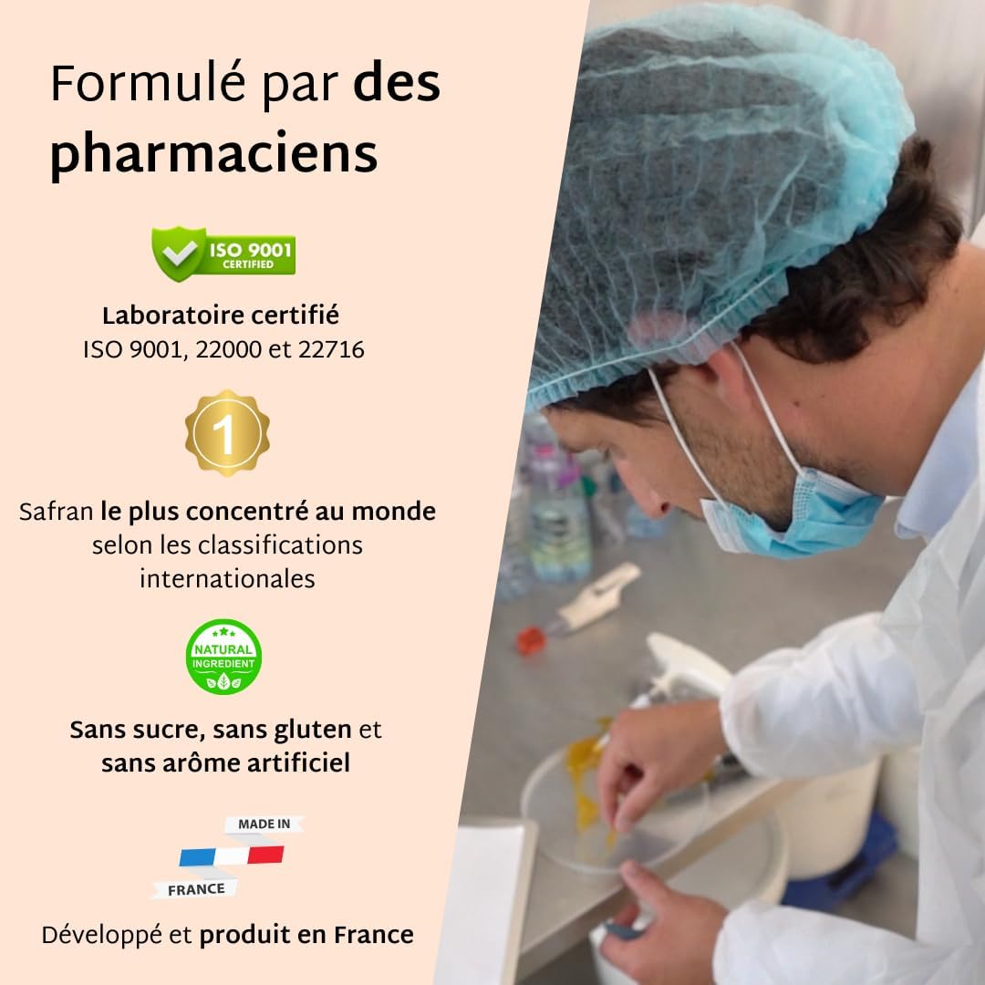 Thumbnail 4 de Mium Lab Gummies Safran & Vitamine B6 (40 mg) sans sucres — enfants dès 4 ans et adultes