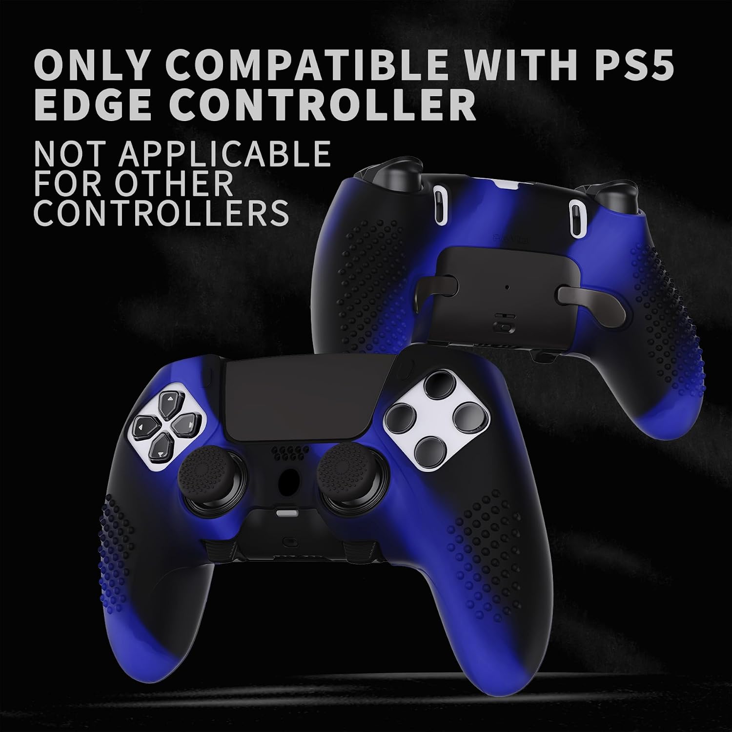 Detalle 2 de PlayVital 3D Studded Anti‑Slip Cover for PS5 Edge