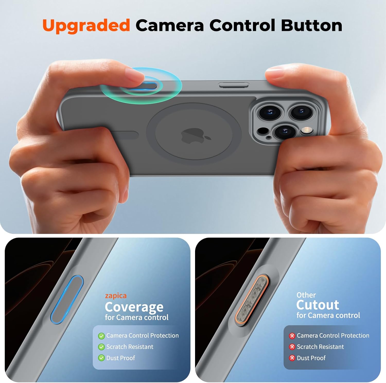 Detalle de Zapica iPhone 16 Pro Max Case