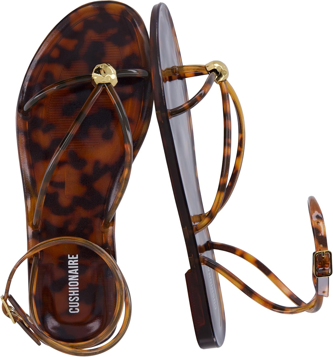 Detalle de CUSHIONAIRE Vita Jelly Sandals for Women