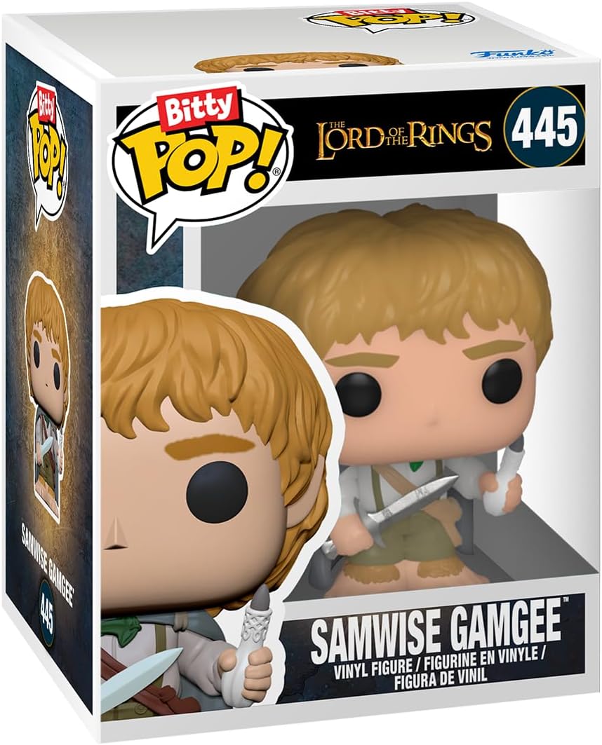 Thumbnail 3 de POP! Bitty 75458 – fyrpack med Samwise, överraskningsfigur och stapelbar display