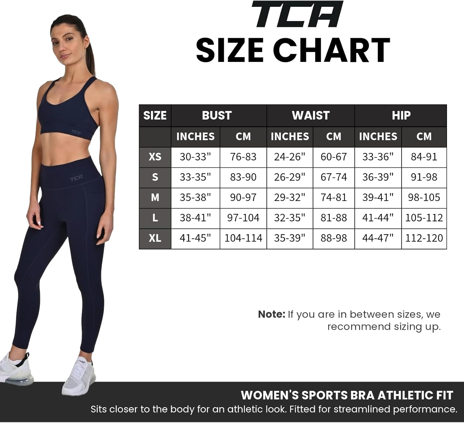 Thumbnail 5 de TCA Reggiseno Sportivo Racerback con Acolchado Rimovibile – Supporto Medio-Alto e Comfort senza Ferretto