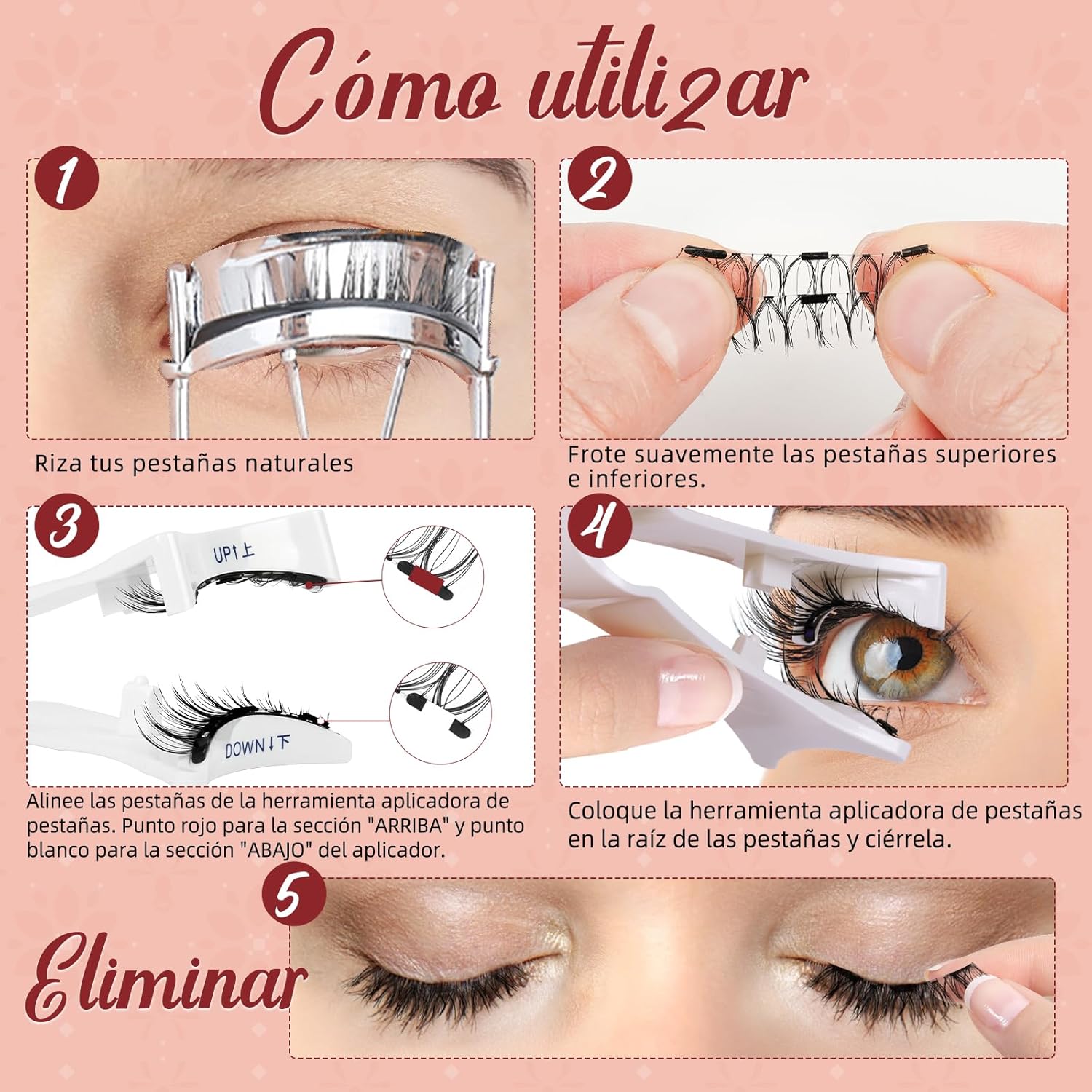 Thumbnail 6 de Higu clace Pestañas magnéticas con aplicador Kit‑N2