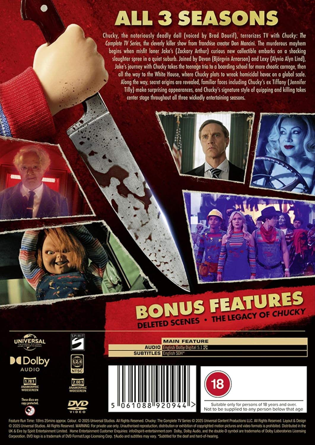 Detalle 2 de Chucky: The Complete Series box set