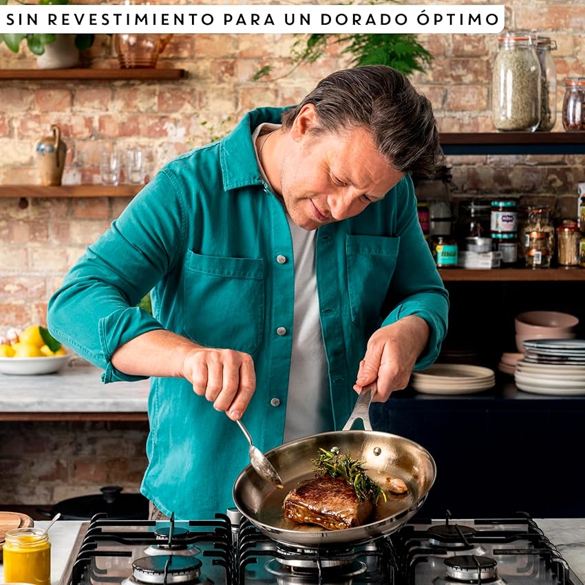 Thumbnail 3 de Tefal Jamie Oliver - Sartén 28 cm 🍳 Inducción y horno