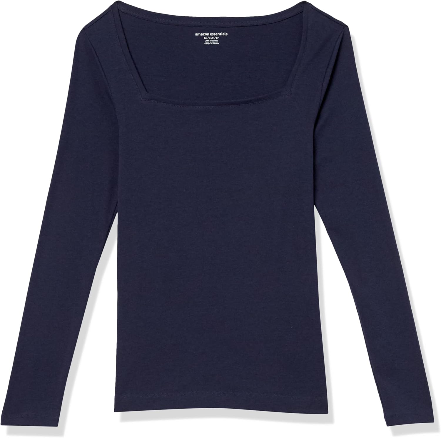 Thumbnail 2 de Amazon Essentials Women’s Slim-Fit Long-Sleeved Square Neck T-Shirt