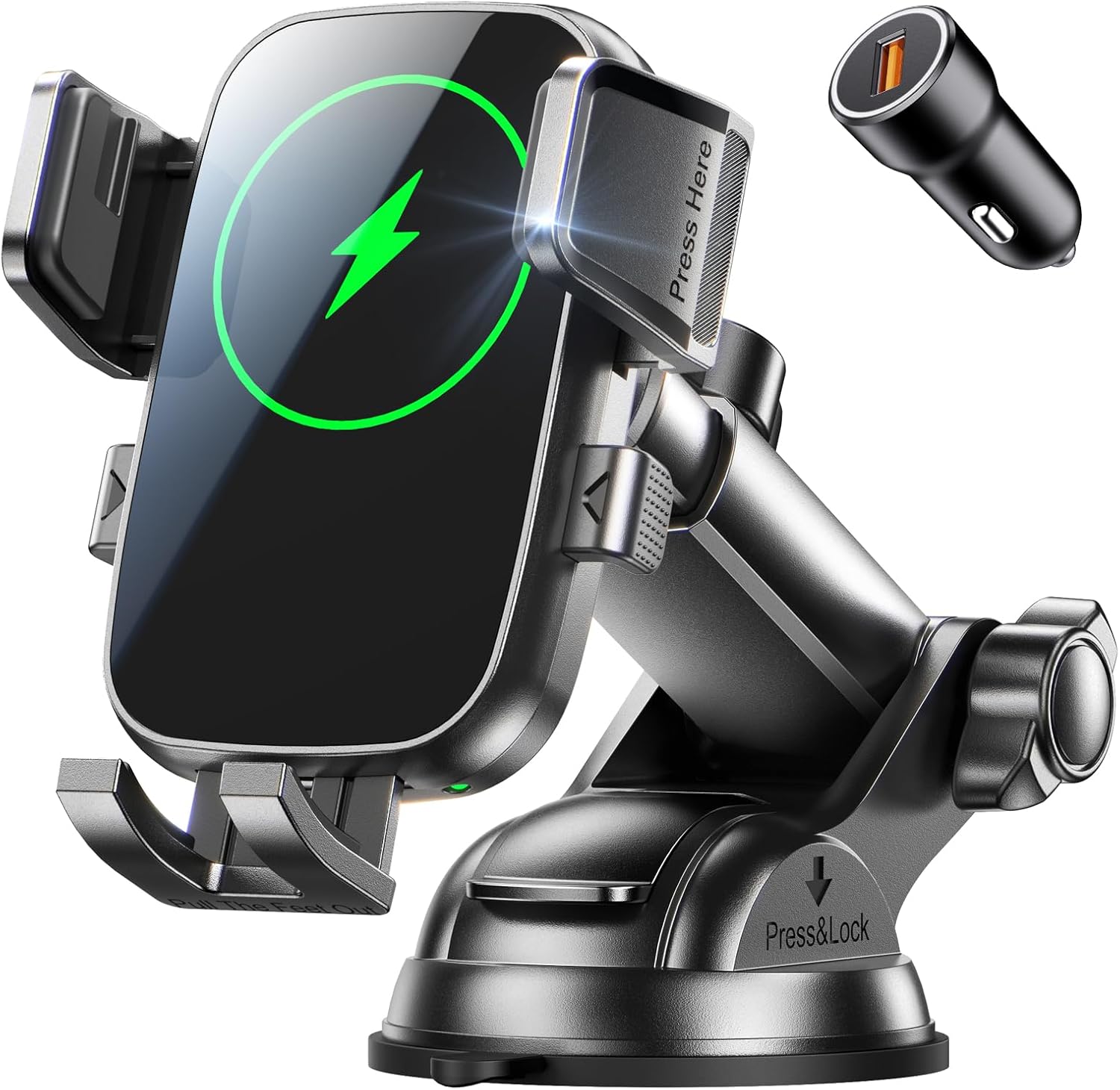 Detalle de Mohard Porta Cellulare 15W Caricatore Wireless