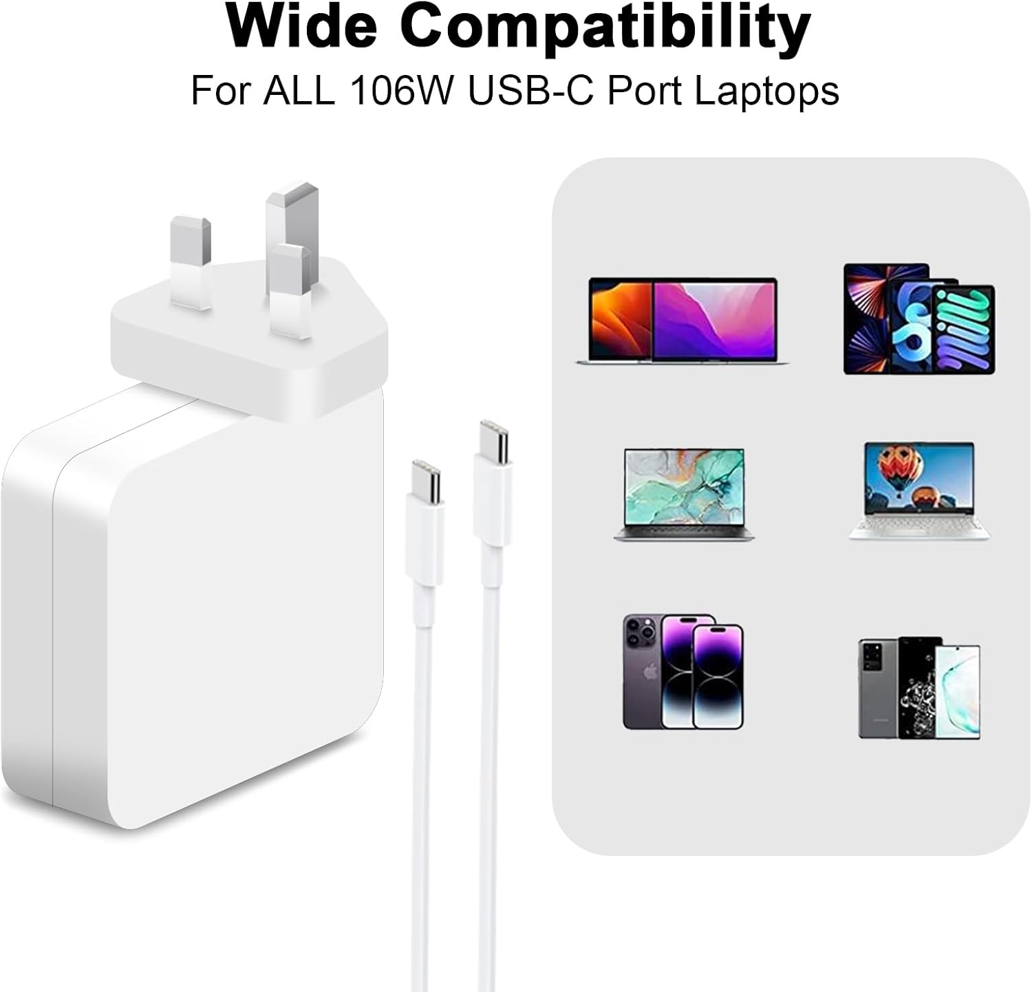 Thumbnail 5 de SEYGSTG 106W Fast Charger with 6 ft USB‑C cable