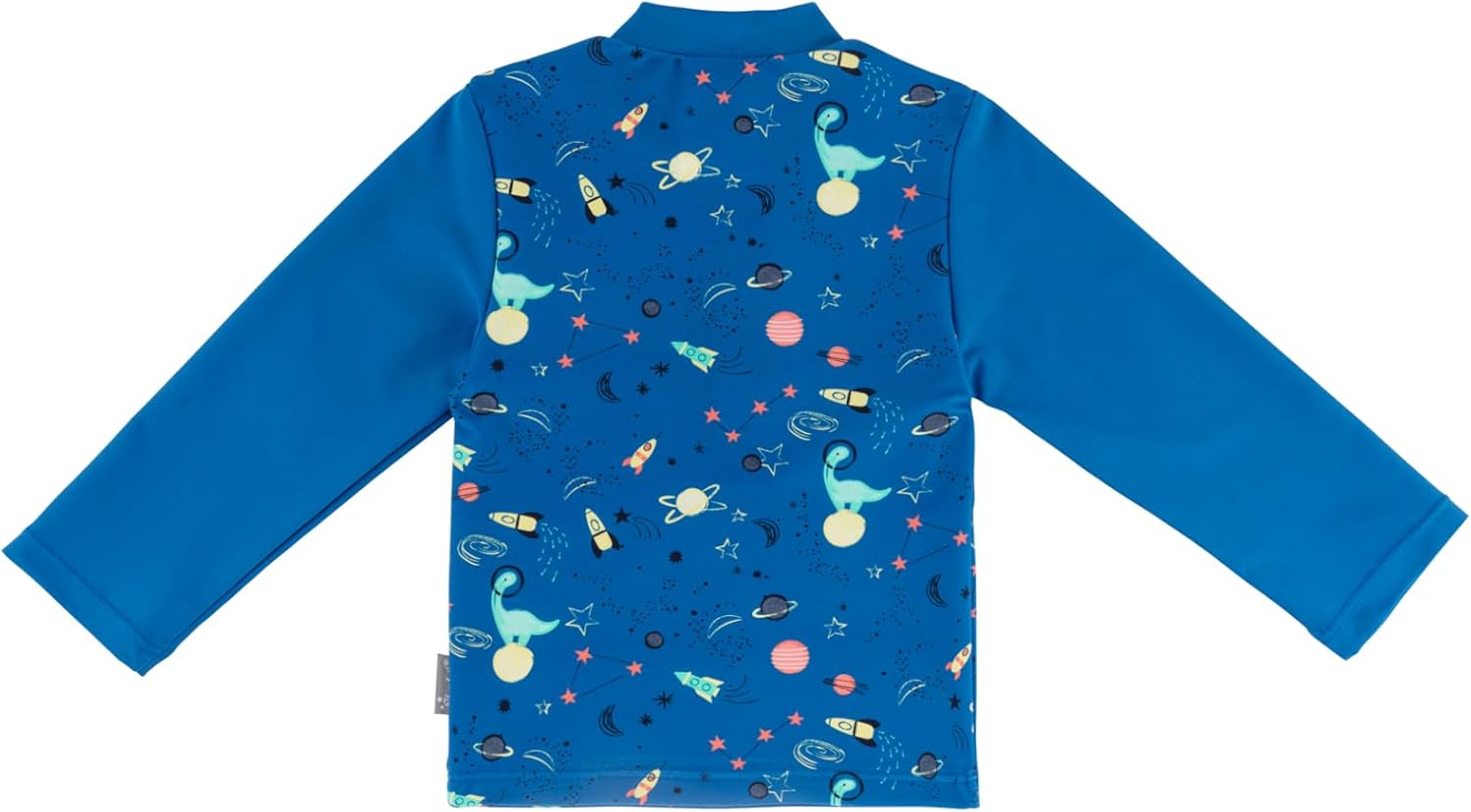 Detalle de Sterntaler Jungen Badeshirt Langarm Weltraum Druck, Königblau – Größe 104