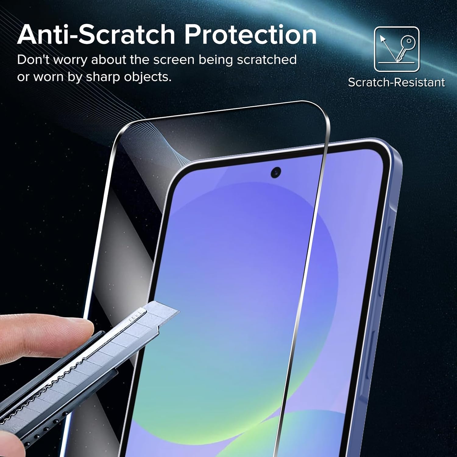 Detalle de ivoler Verre Trempé pour Samsung Galaxy A57 5G (2 pack) – 9H, anti-rayures, pose sans bulles