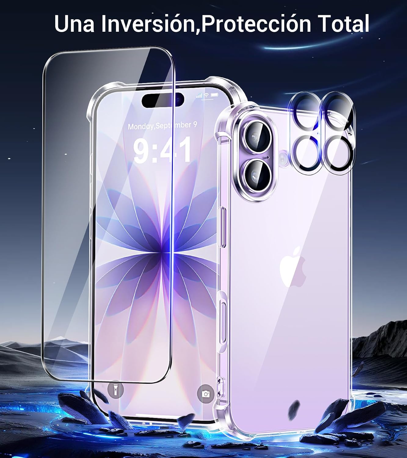 Thumbnail 1 de FLLAO 5 en 1 funda iPhone 17 6,3