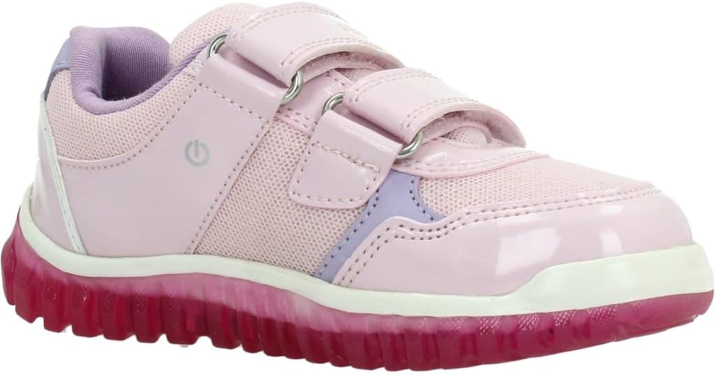Detalle de Geox Baby – Mädchen B Lightyloo Girl ASneaker: Atmungsaktiv und alltagstauglich