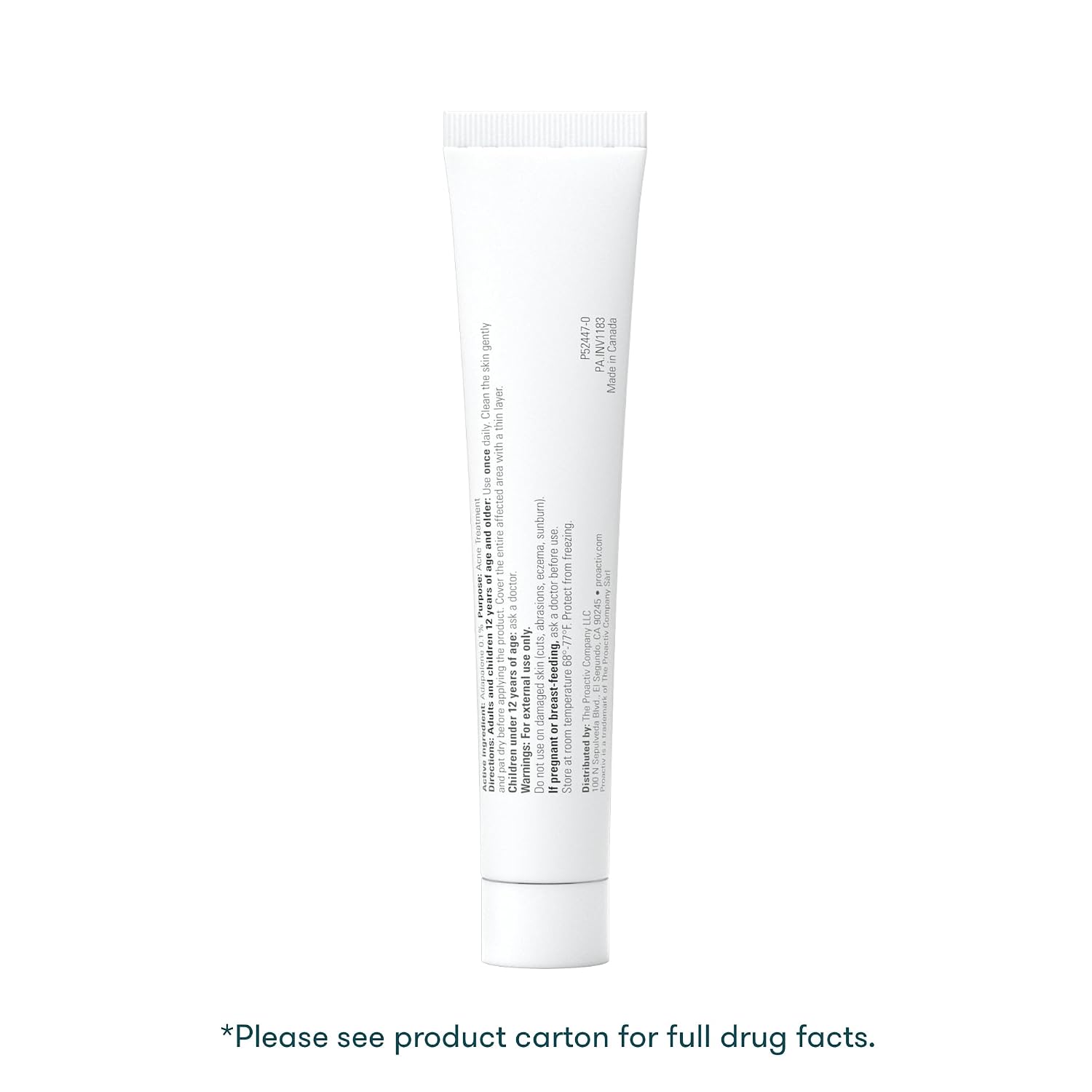 Detalle de Proactiv Adapalene Acne Treatment Gel, 0.1%, 0.5 fl oz
