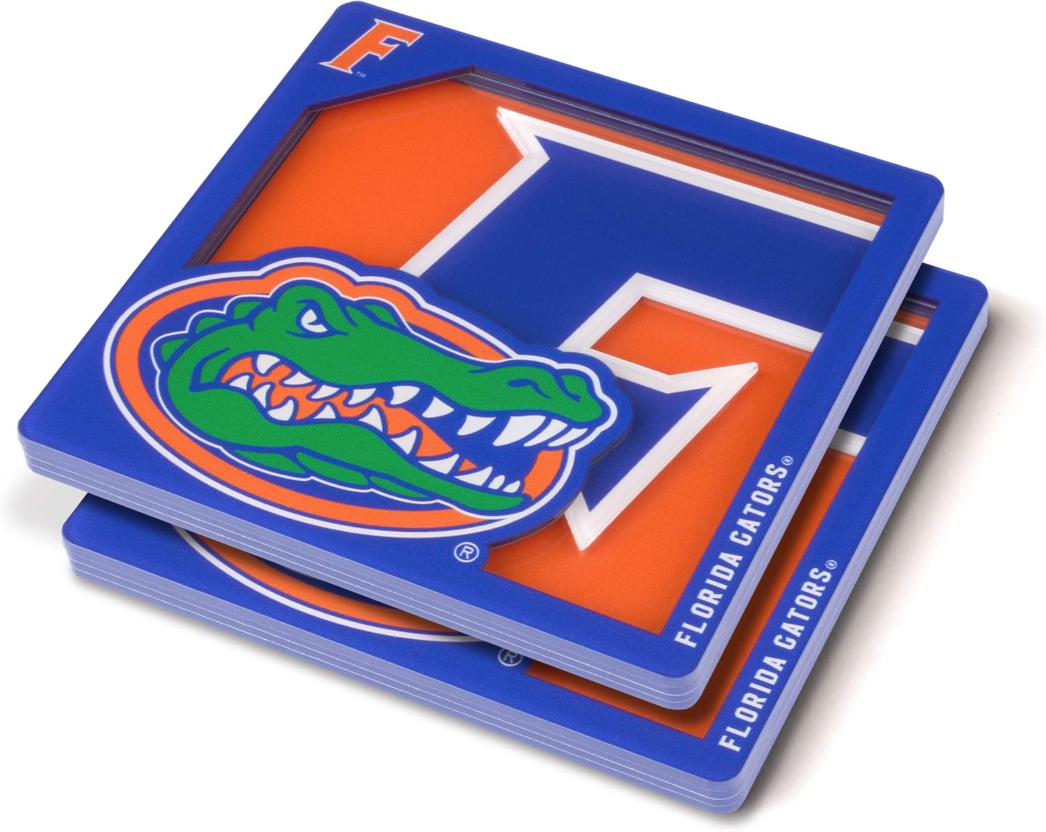 Thumbnail 6 de YouTheFan NCAA 3D Logo Series Coasters (4" x 4")