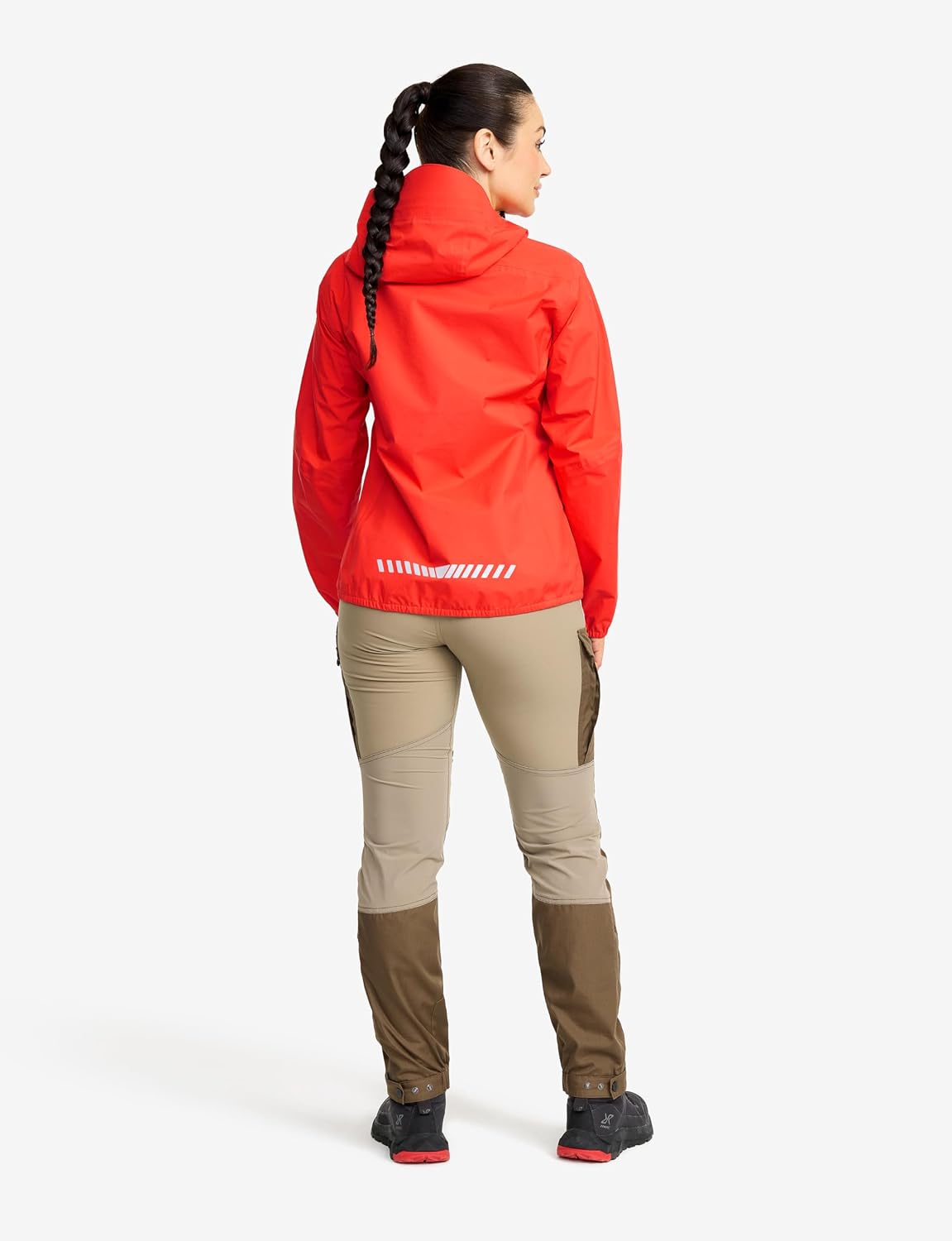 Detalle 2 de RevolutionRace Arcade 3L Lightweight Jacket da donna: giacca impermeabile leggera ripiegabile