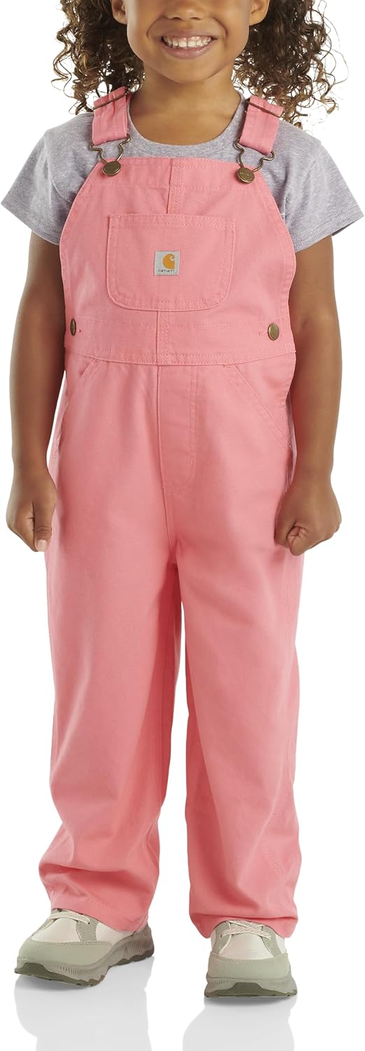 Detalle 2 de Carhartt Infant Toddler Bib Overalls in Cotton Canvas