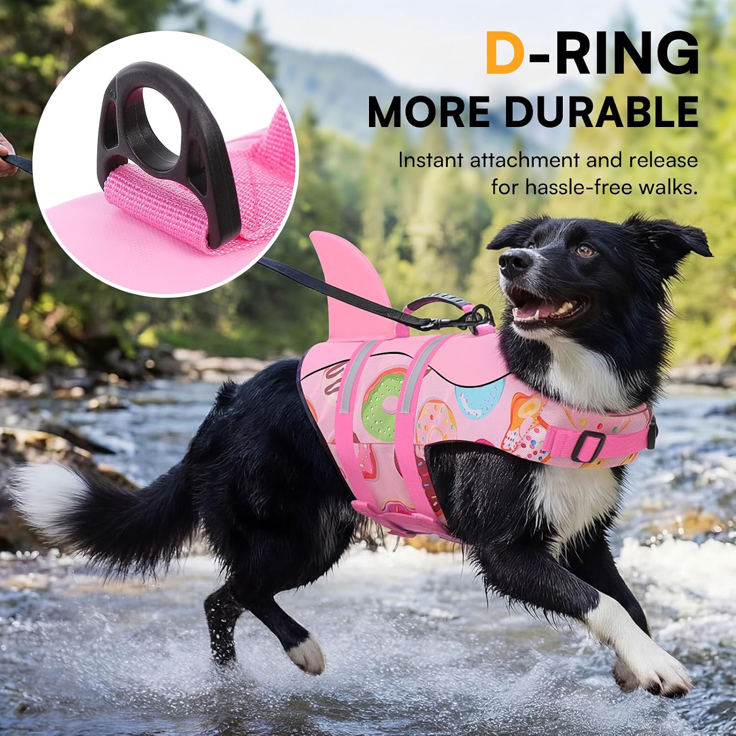 Detalle de Queenmore Dog Life Jacket M