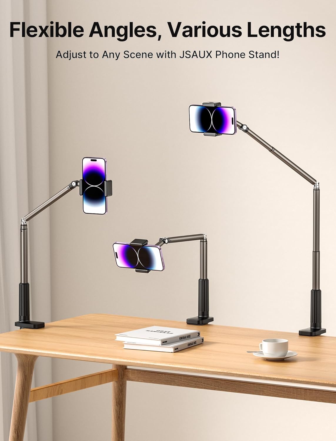 Thumbnail 5 de JSAUX Phone Holder Gooseneck Stand 1-Pack