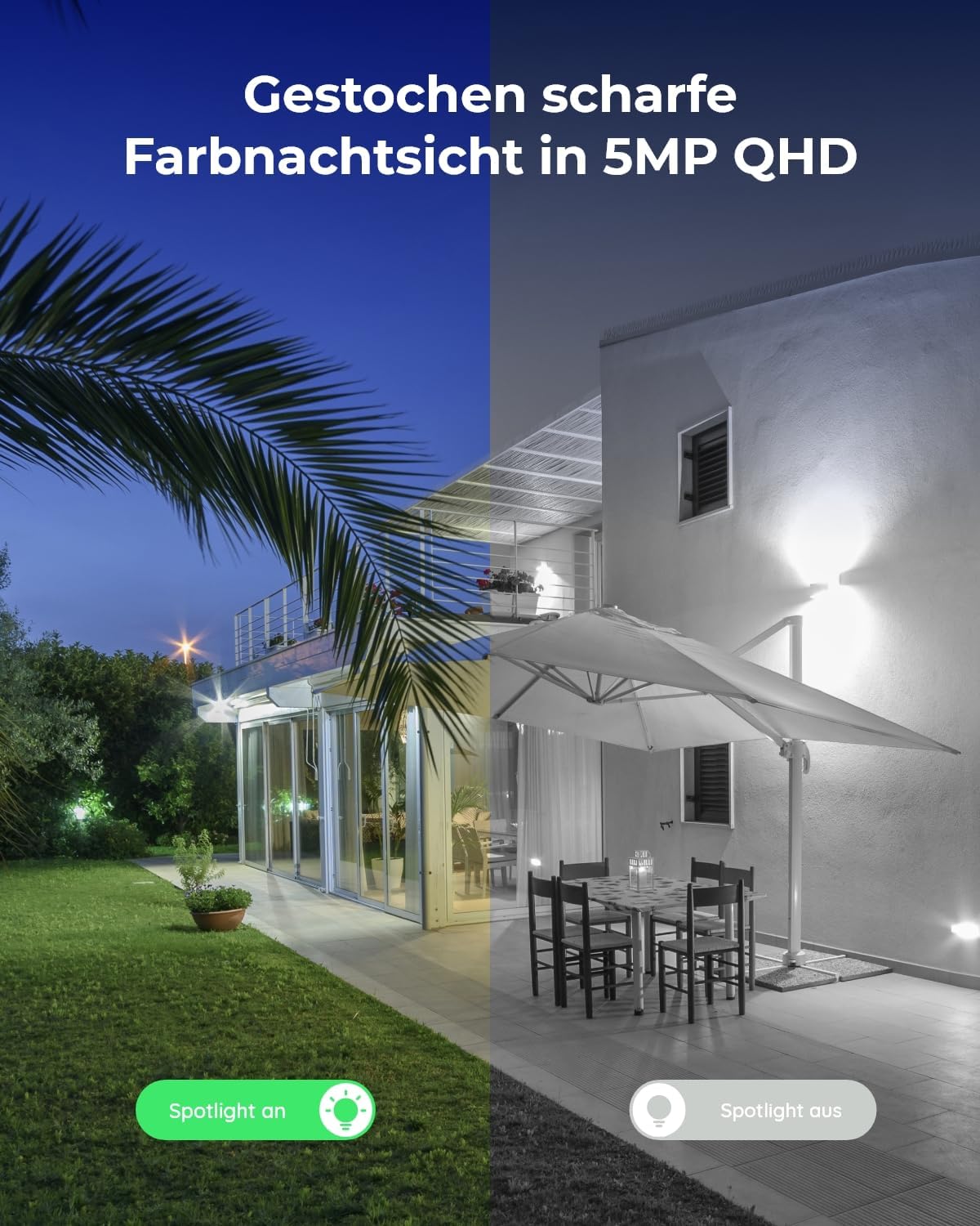 Detalle de Reolink Argus Eco Pro 5MP Solar‑Überwachungskamera