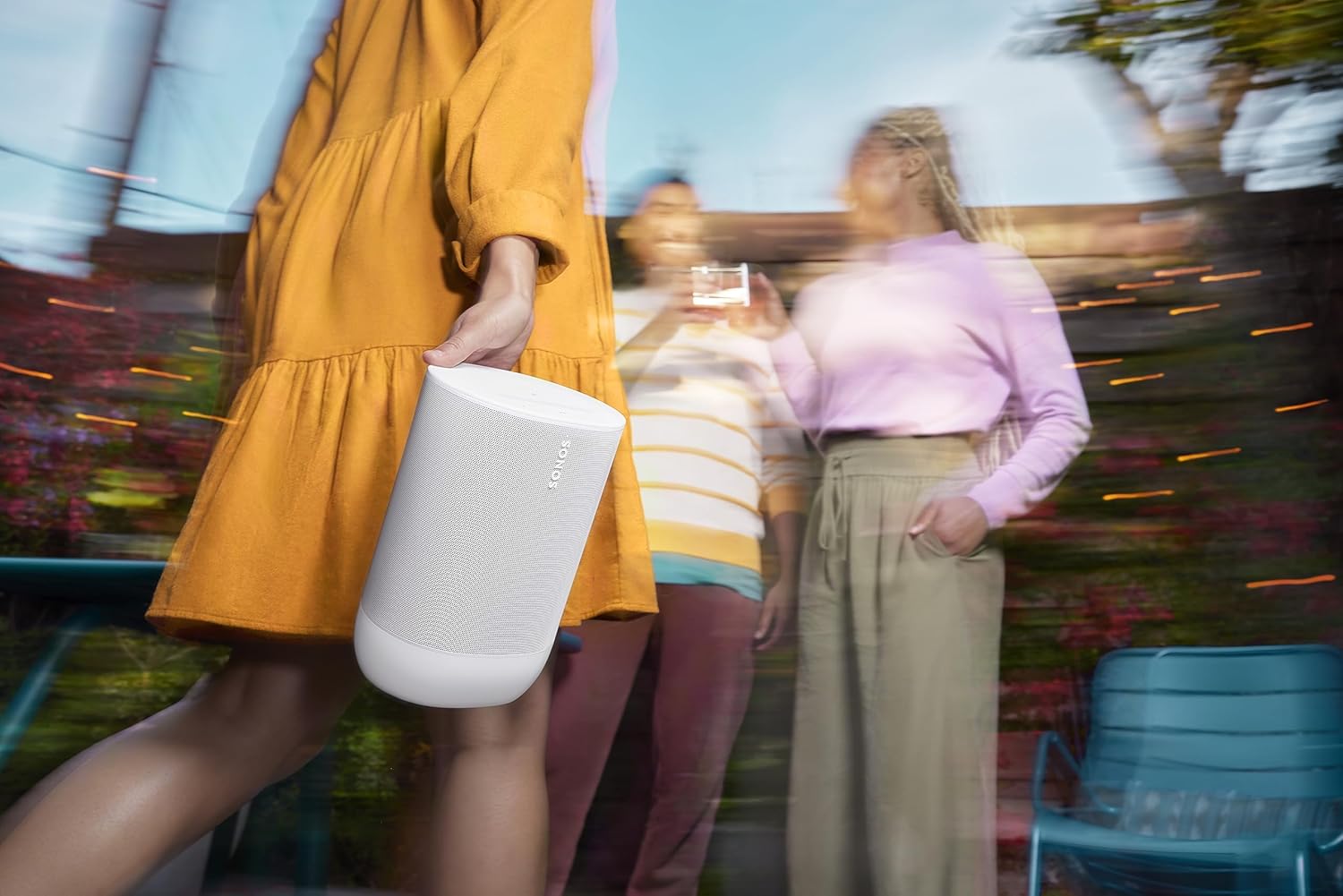 Thumbnail 5 de Sonos Move 2: Portable Wireless Speaker with WiFi, Bluetooth, and 24-Hour Battery