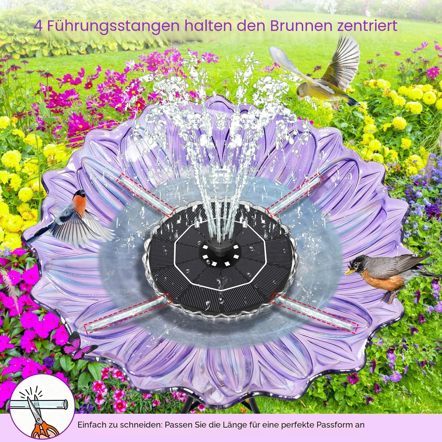 Thumbnail 3 de SZMP Solar Springbrunnen 3,5 W für außen