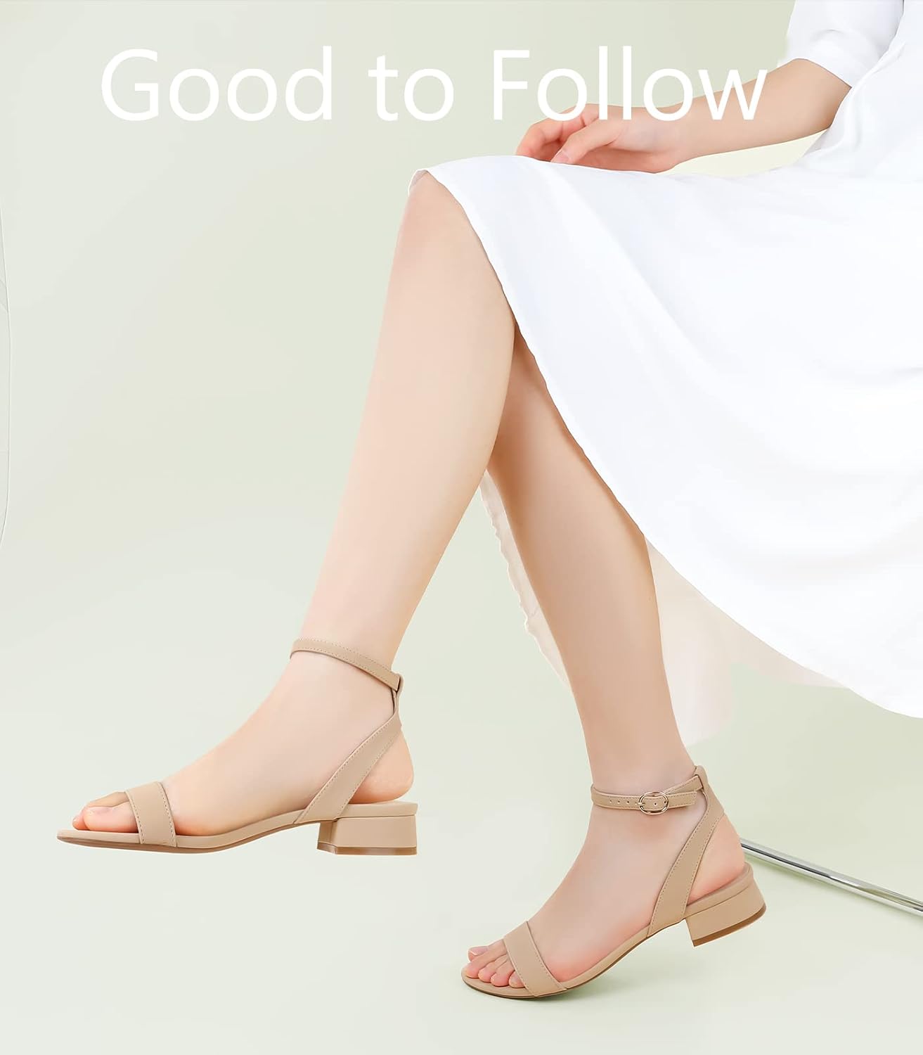 Thumbnail 5 de Ankis Black Nude White Gold Women Sandals