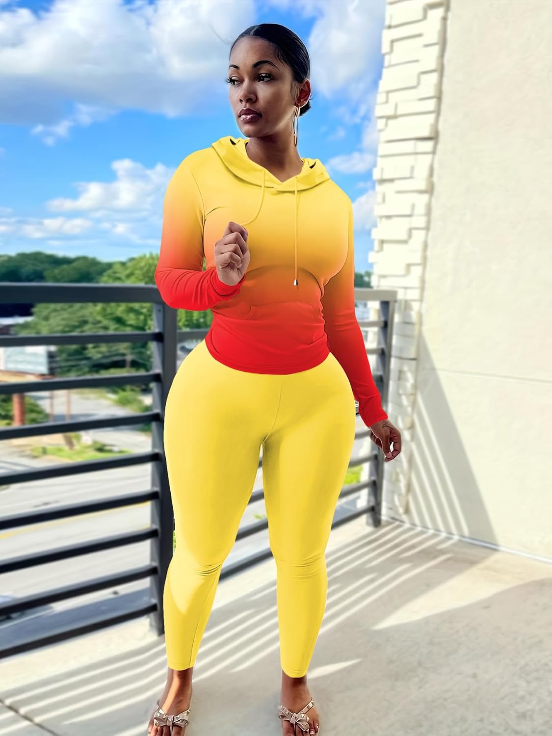 Thumbnail 3 de Nimsruc 2-Piece Hooded Sweatsuit set