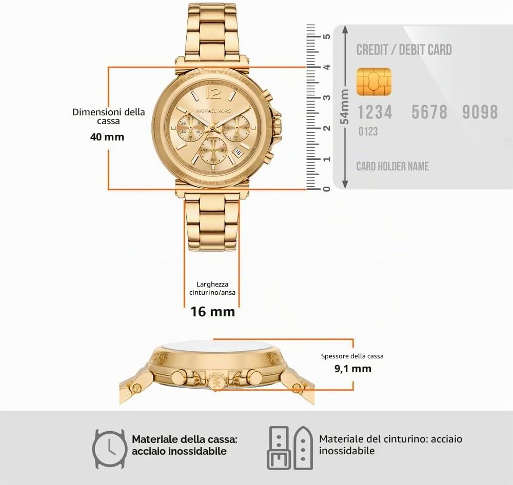 Thumbnail 3 de Michael Kors Maren MK7493 orologio donna