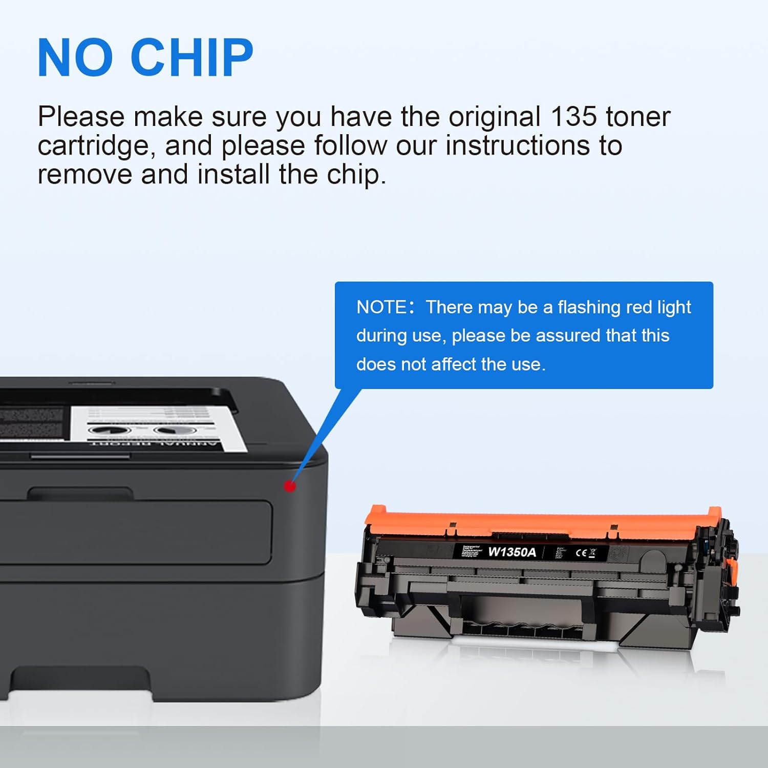 Thumbnail 6 de MyCartridge 135A W1350A ricambio toner nero 2 pezzi per HP LaserJet (senza chip) 135X W1350X