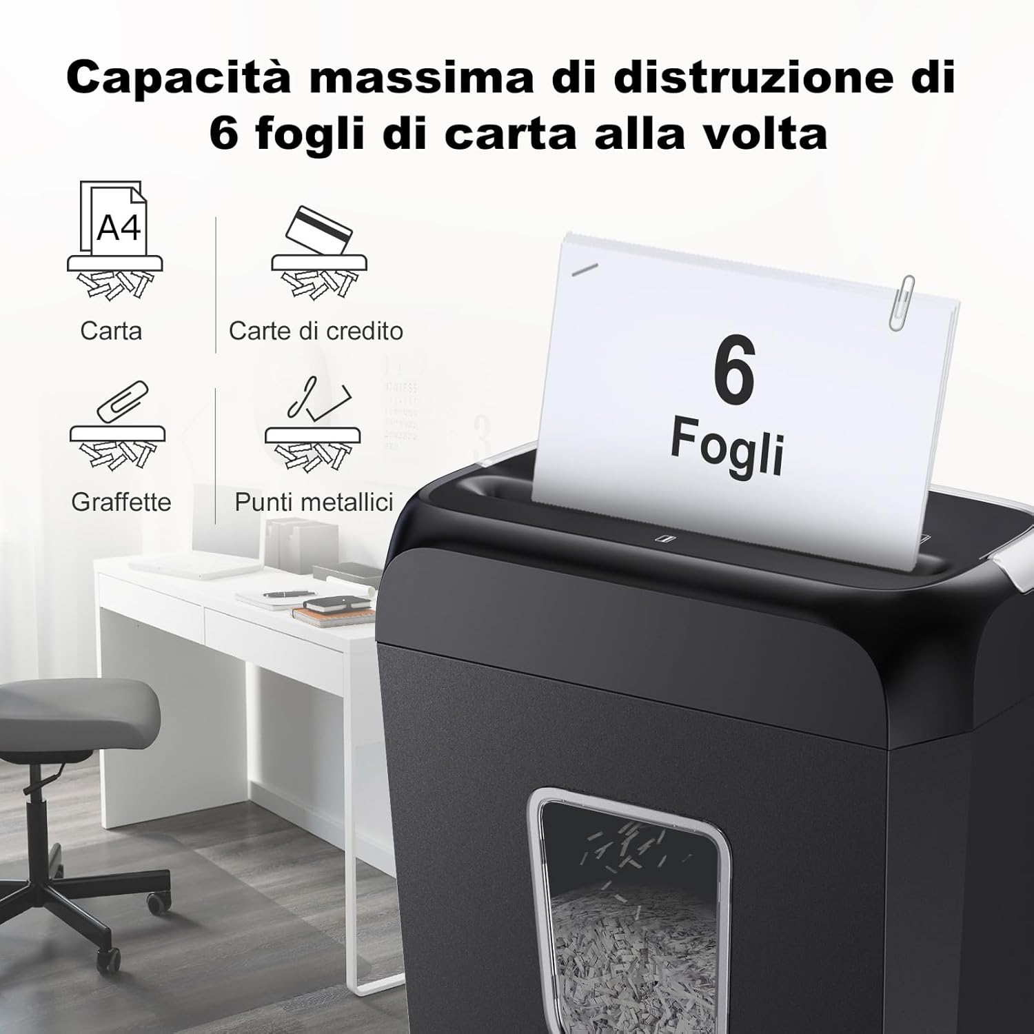 Thumbnail 1 de Bonsaii C237-B distruggidocumenti P-4 13L