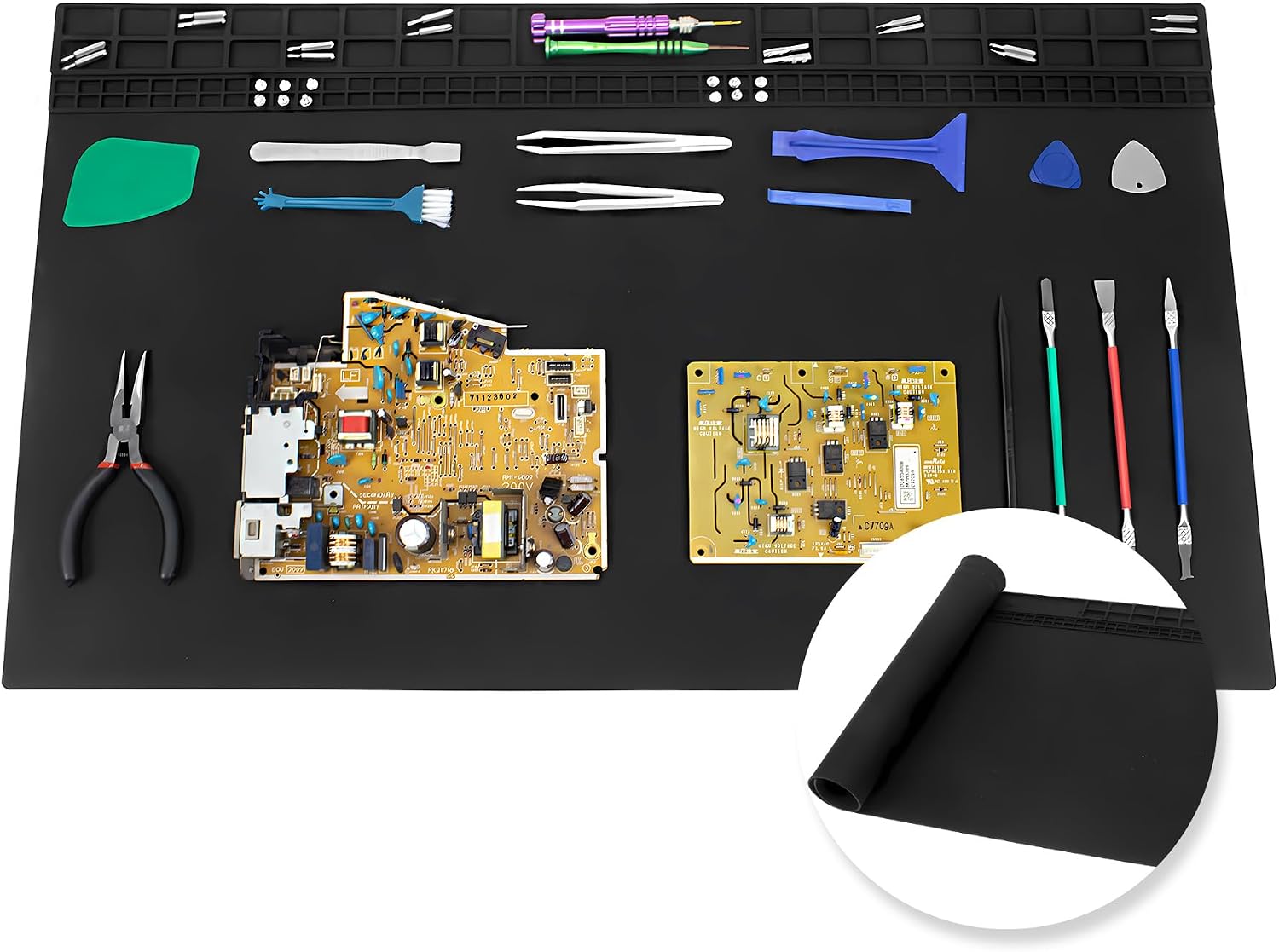 Detalle de Extra Large Soldering Mat 27.6 x 15.7 in