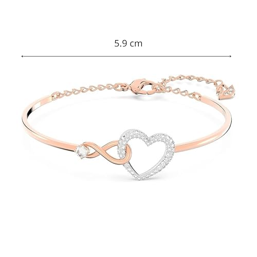 Thumbnail 9 de Swarovski Bracciale rigido Infinity, Cuore e Bianco – Mix di finiture