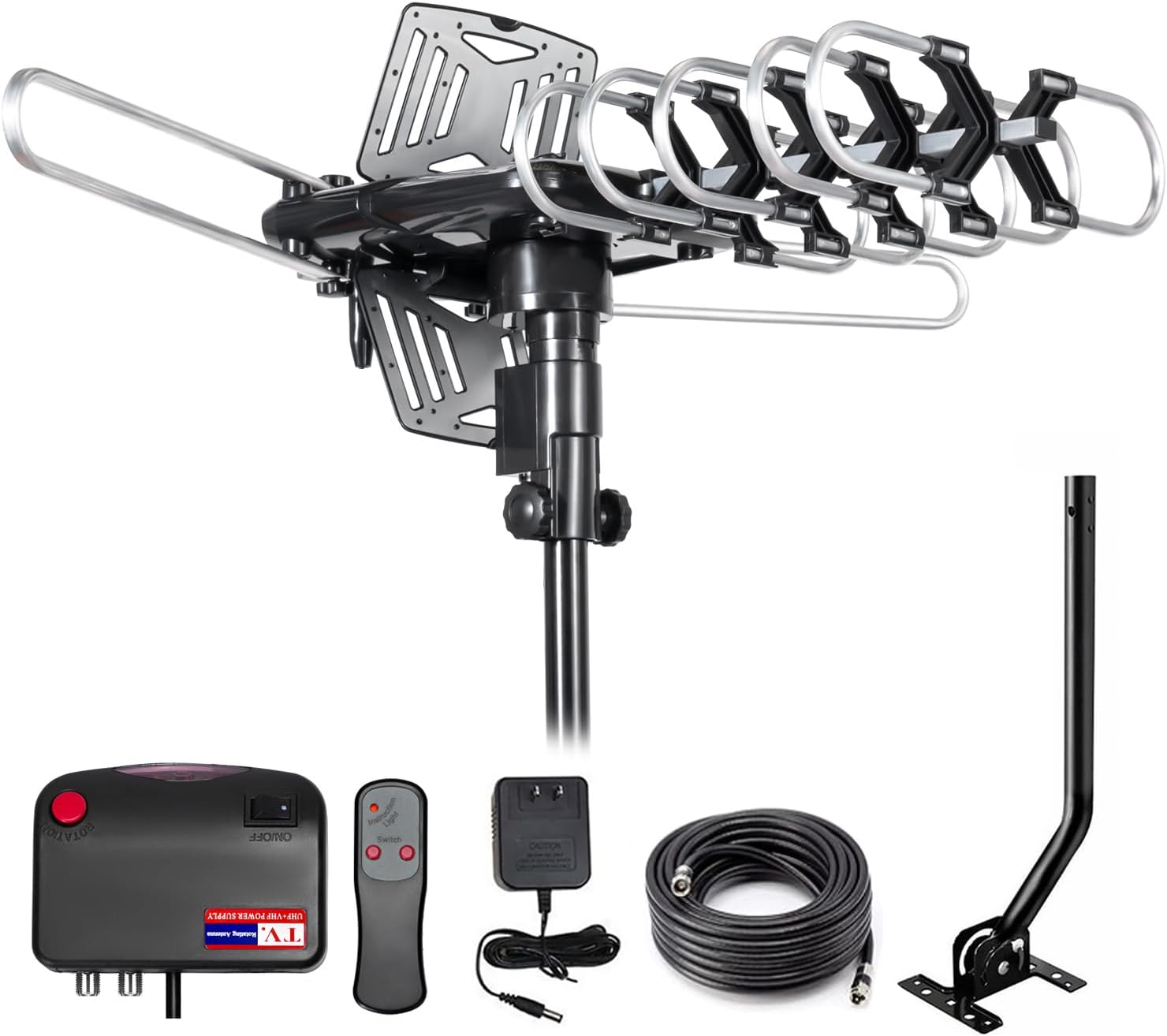 Detalle de BEFORE Amplified Outdoor TV Antenna 150 Miles