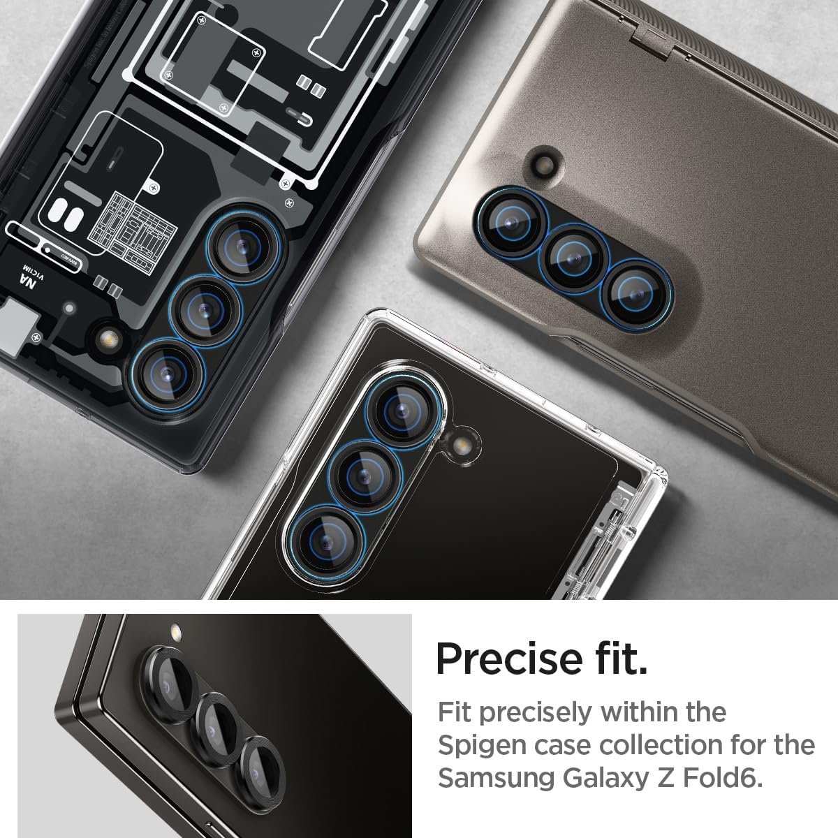 Thumbnail 6 de Spigen Glas.tR EZ Fit Pro - Protector Cámara Samsung