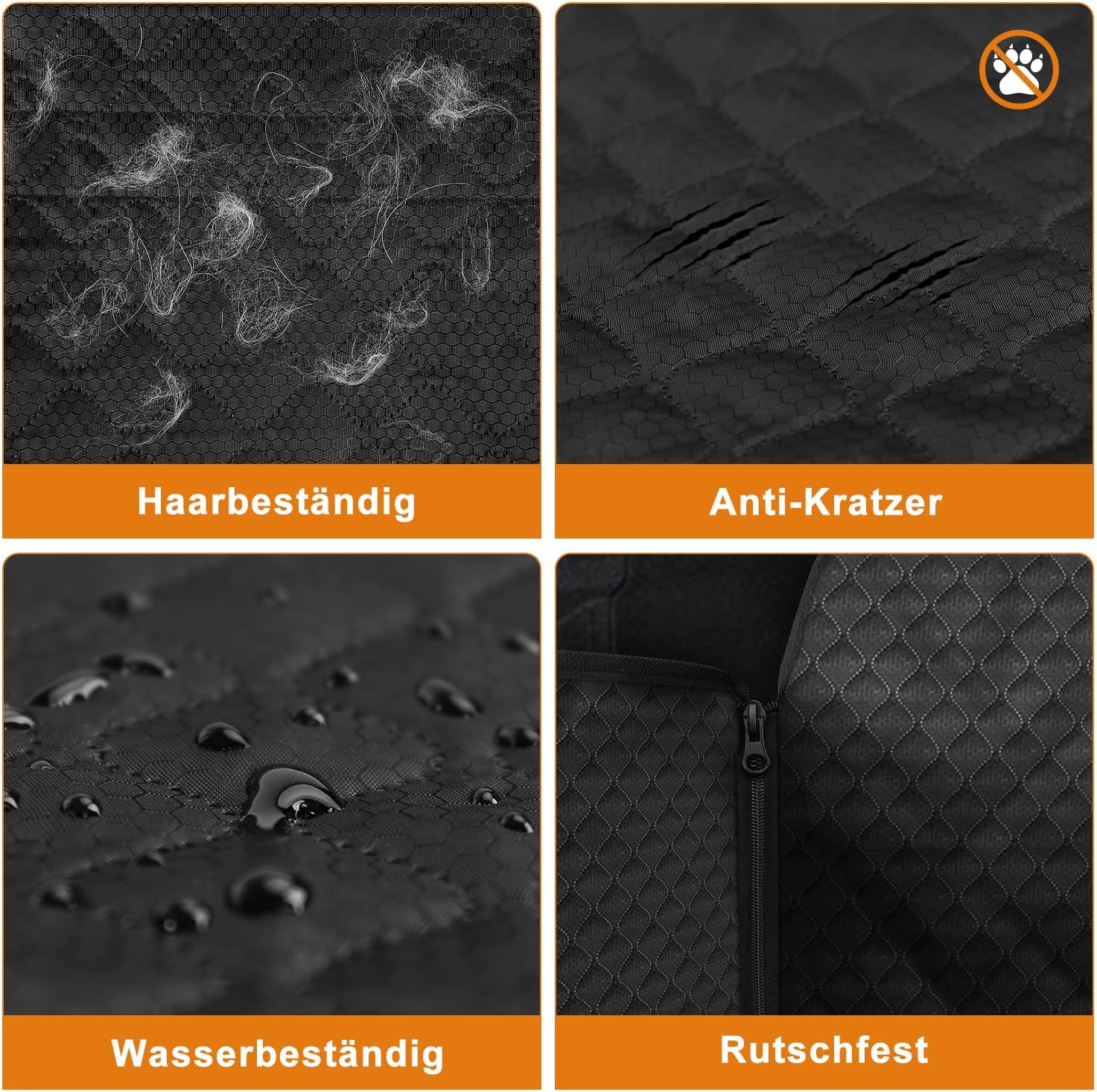 Thumbnail 6 de Alfheim Kofferraum Schutzmatte Hund mit Seitlichem Schutz – wasserdicht, verschleißfest, mit Tasche