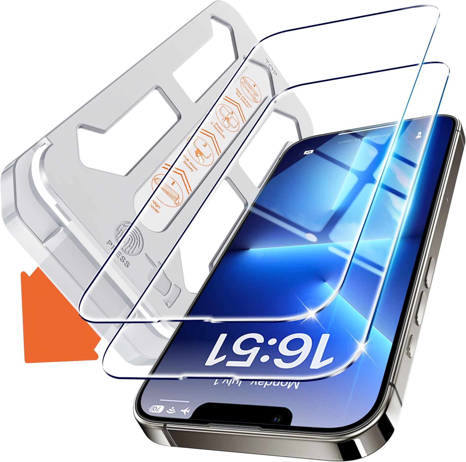 Detalle de Tentoki Panzerglas 6,7 Zoll iPhone